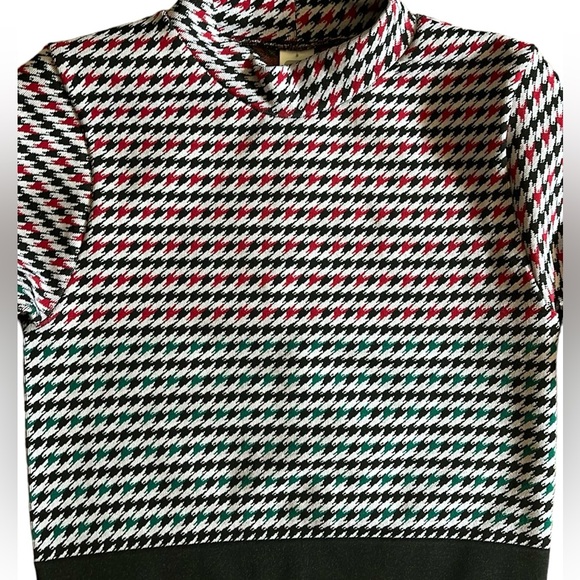 Fabletics Camryn Houndstooth Seamless Long Sleeve Top - Picture 3 of 4